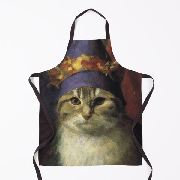 Item preview, Larry the Cat, in his hat (Romanticism) designed and sold by thecatandkettle.