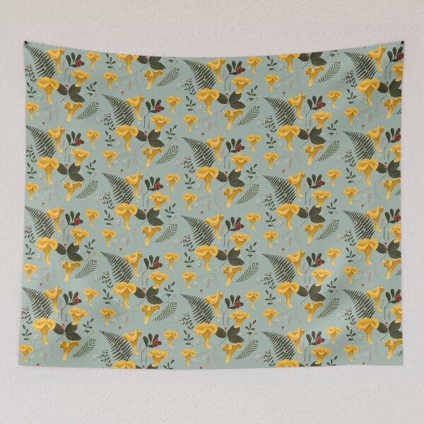 Item preview, Mashrooms pattern,  designed and sold by LuFilu.