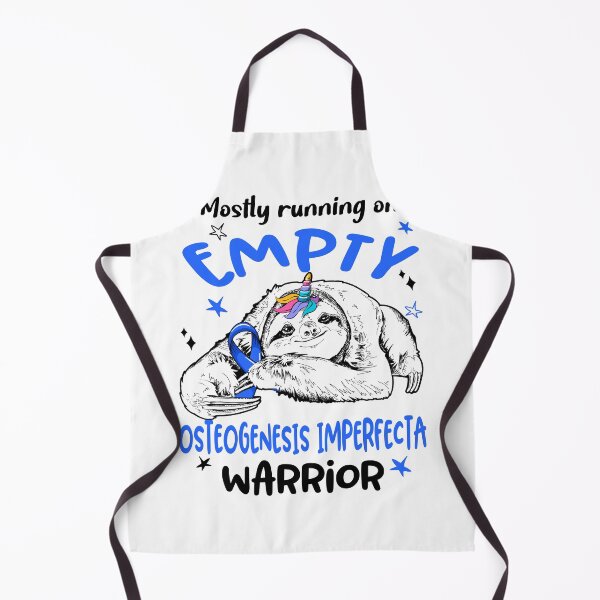Item preview, Mostly running on Empty Osteogenesis Imperfecta Warrior designed and sold by ElizabethS809.