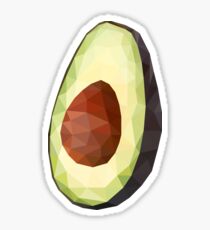 Avocado - Low Poly Sticker
