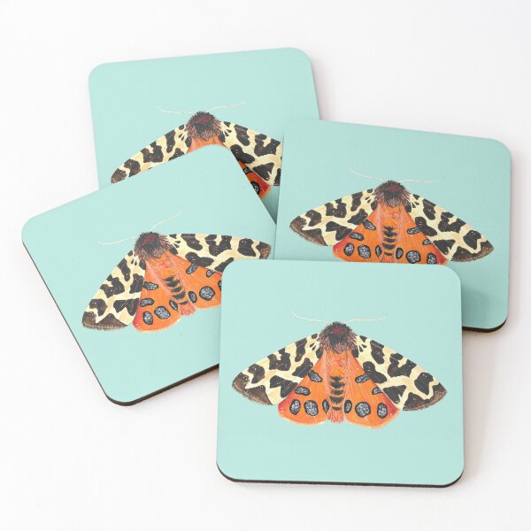 Item preview, GARDEN TIGER MOTH-Arctia box designed and sold by BEATRIZ ABAITUA.