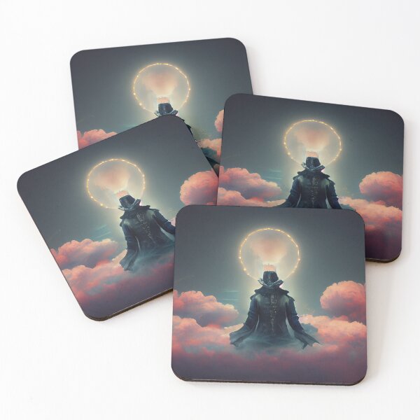 Item preview, Cloudy Meditation Five | AI Generated Art designed and sold by WillowridgeRKR.
