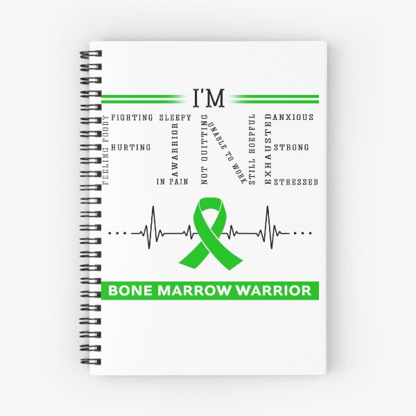 Item preview, I'm Fine Bone Marrow Warrior Support Bone Marrow Awareness Gifts designed and sold by rechardtee.