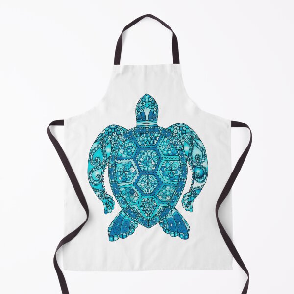 Item preview, Turquoise Neon Turtle with Patterns designed and sold by Dven-Clothes.