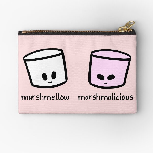 Marshmellow Marshmalicious Zipper Pouch