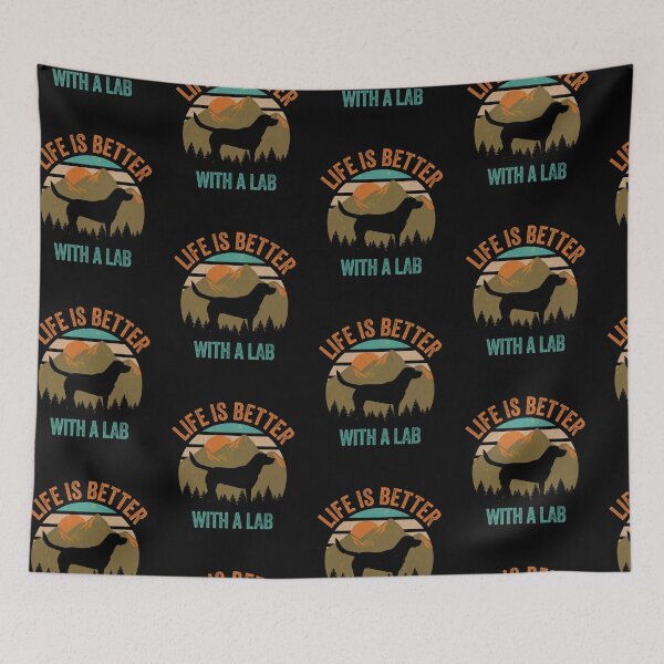 Item preview, Life Is Better With A Lab Dog Gift  designed and sold by Guarddogdrive.