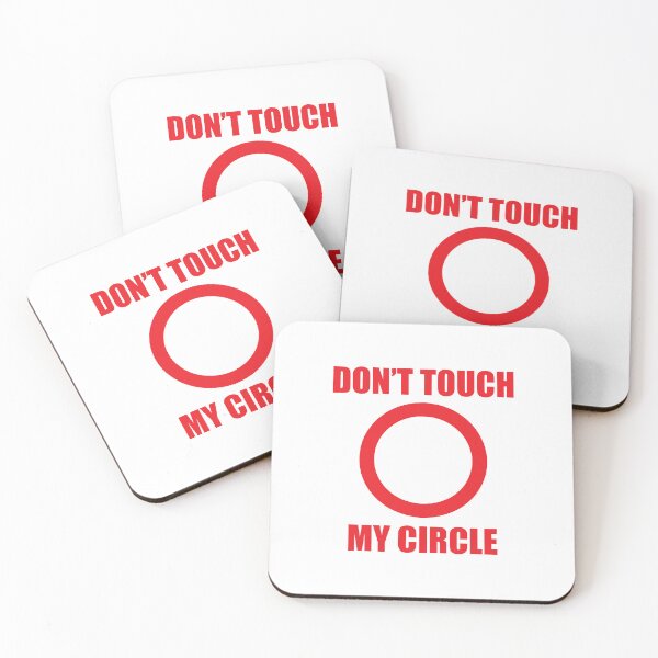 Item preview, DON'T TOUCH MY CIRCLE designed and sold by BeCoolByHarun.