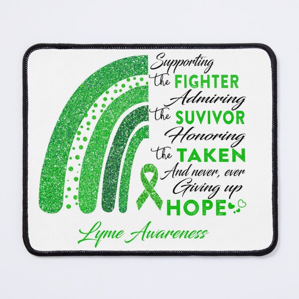 Item preview, Lyme Warrior Supporting Fighter  Awareness designed and sold by Gillosina.