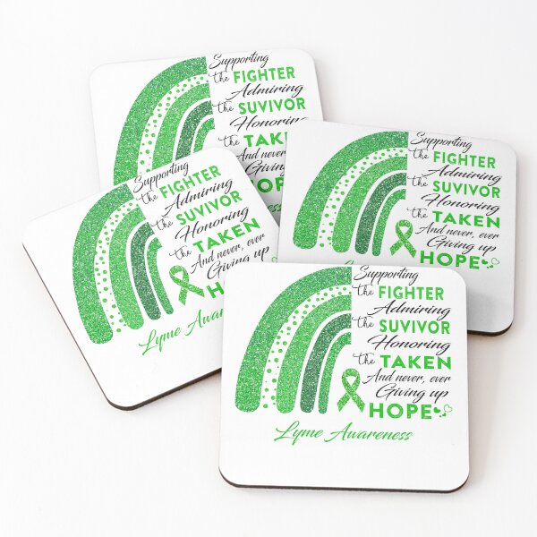 Item preview, Lyme Warrior Supporting Fighter  Awareness designed and sold by Gillosina.