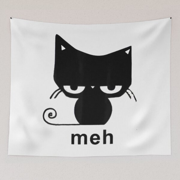 Item preview, meh!!!!cute cat Fitted  designed and sold by adhamisouhis.
