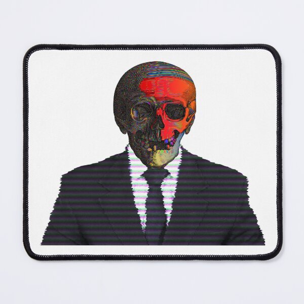 Item preview, Business as usual - abstract skull in suit designed and sold by MyMerch4u.