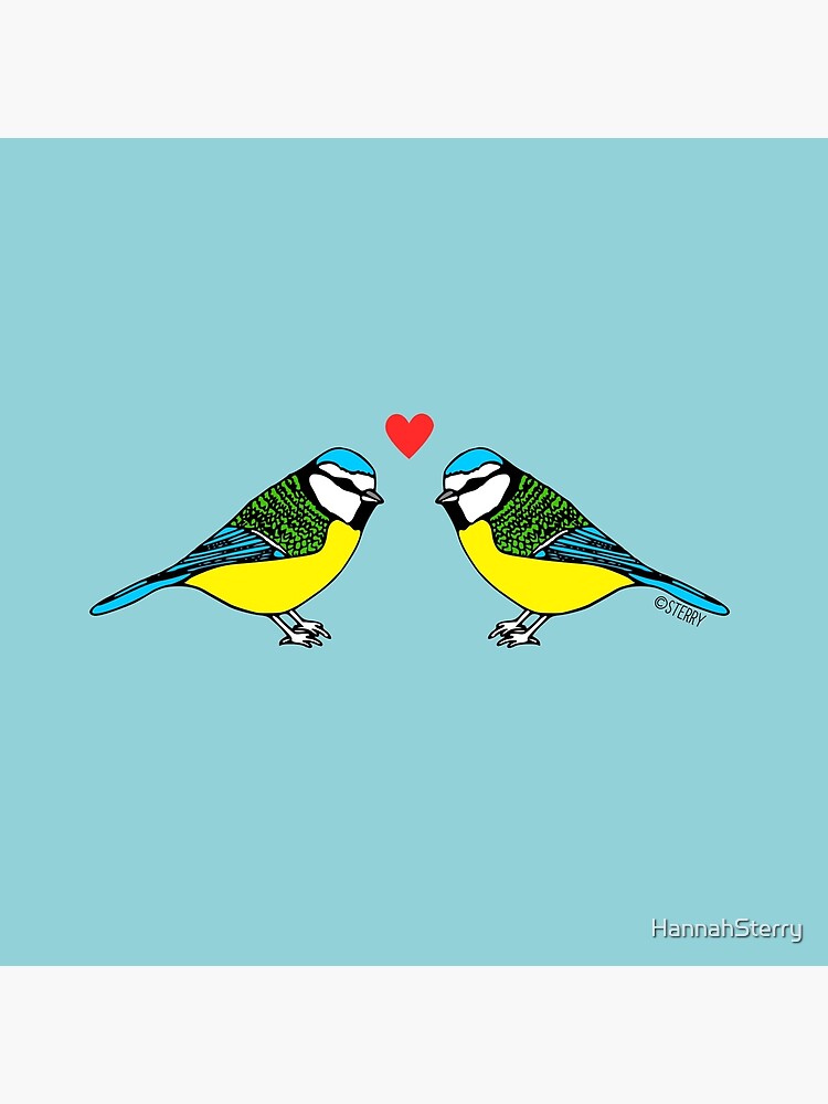 Bluetits in Love by HannahSterry