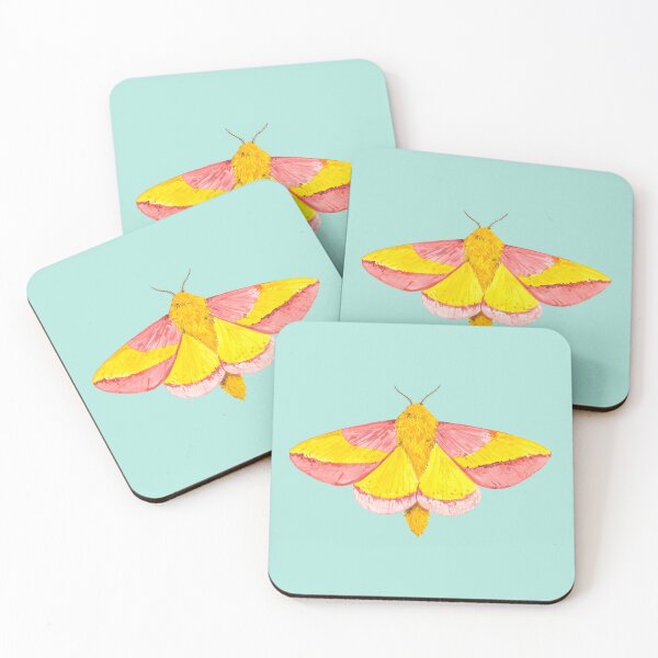 Item preview, ROSY MAPLE MOTH-Dryocampa rubicunda designed and sold by BEATRIZ ABAITUA.