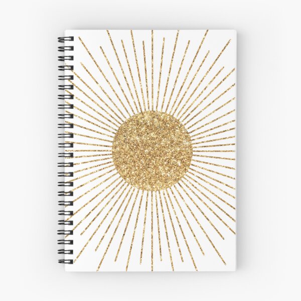 Item preview, Modern White Gold Shining Sun designed and sold by InovArtS.