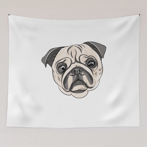 Item preview, Cute Dog, Cute Pug design designed and sold by Dven-Clothes.