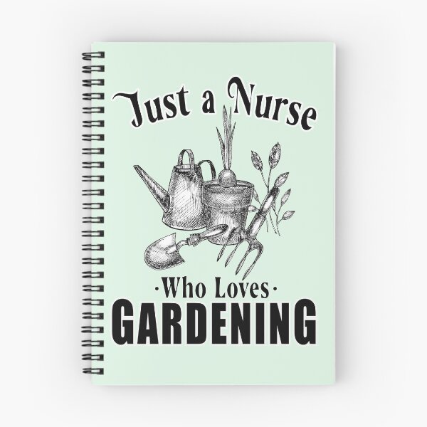 Item preview, Just a nurse who loves gardening designed and sold by TaraGbear.