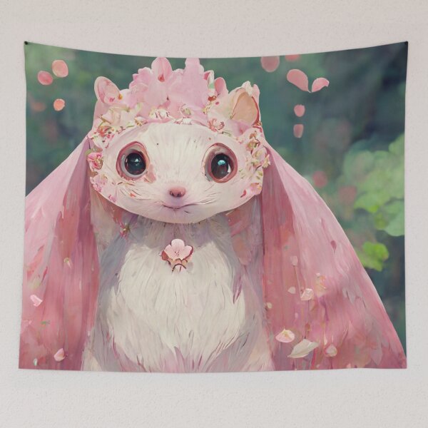 Item preview, Lovely Pink Squirrel Princess designed and sold by Pet Shelter.
