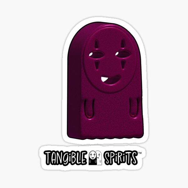 Tangible Spirits™ ~ Iridescent Paint Muse of Comedy Sticker