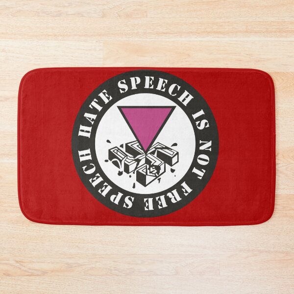 Item preview, hate speech is not free  speech designed and sold by remerasnerdas.