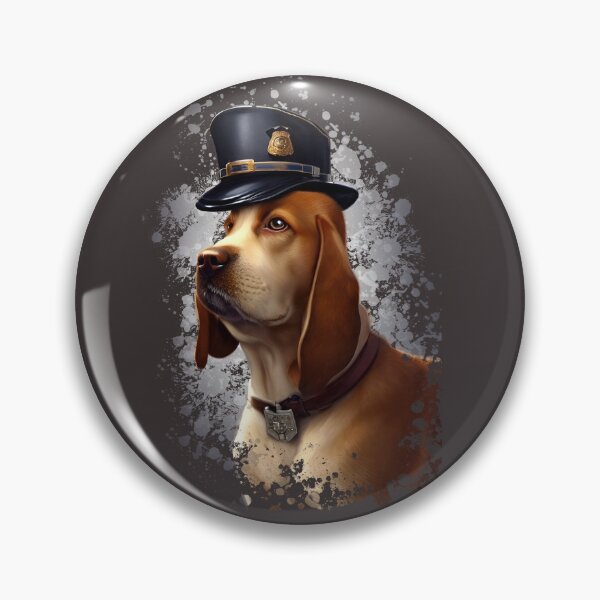 Item preview, Police Officer Dog Military Army Fireman K9 Canine Pet Lover Graphic Design designed and sold by PHZTees.