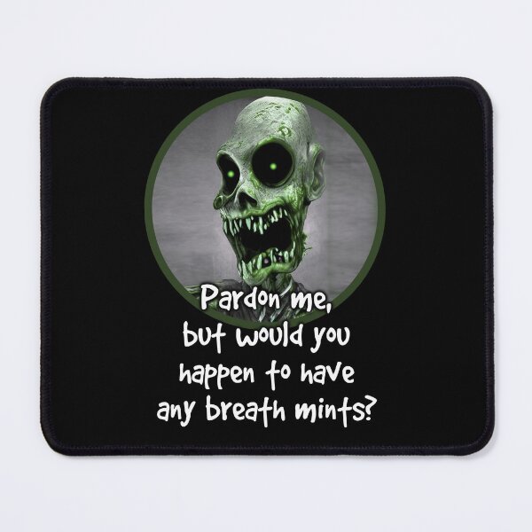 Item preview, Halloween Zombie in Search of Breath Mints designed and sold by HalloweenThings.