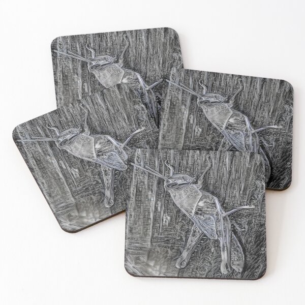 Item preview, Insect Vagrant Grey Bird Grasshopper Schistocerca Nitens (01) designed and sold by SanArtcisco.