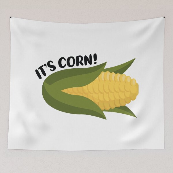 Item preview, It's Corn! Funny Meme (Original) designed and sold by FilipeFerreira.