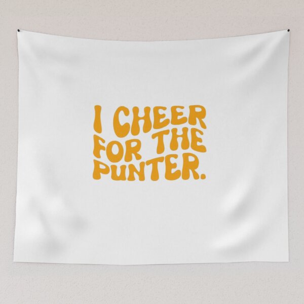 Item preview, i cheer for the punter,Funny Football,Gift For Mom,For The Punter designed and sold by Sophistical.