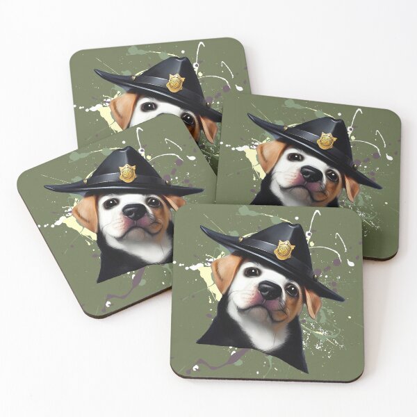 Item preview, Police Officer Dog Military Army Fireman K9 Canine Pet Lover Graphic Design designed and sold by PHZTees.