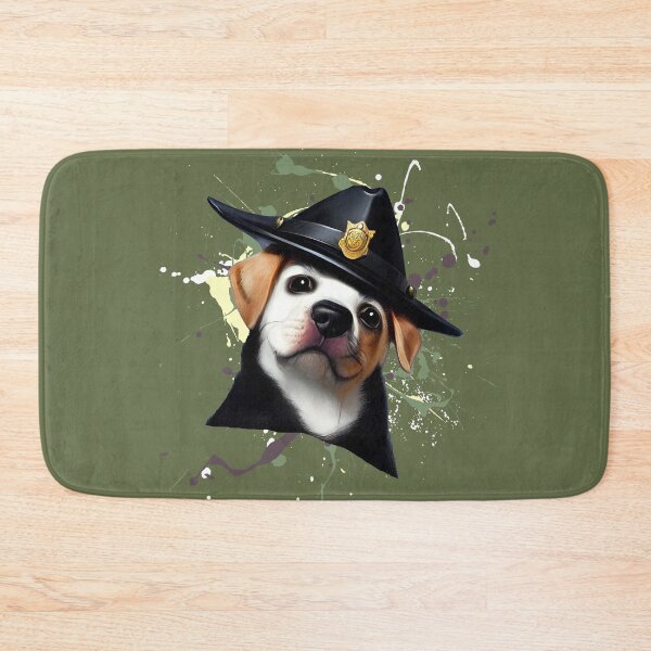 Item preview, Police Officer Dog Military Army Fireman K9 Canine Pet Lover Graphic Design designed and sold by PHZTees.