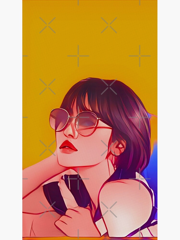I Think Your Spectacular”… Cute Girl Cartoon Comic Anime Style Artwork ...