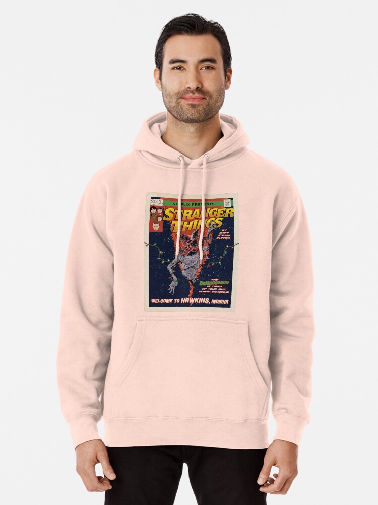 Stranger Things Welcome To Hawkins Comic Cover Pullover Hoodie for Sale by FifthSun Redbubble