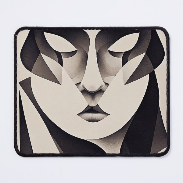Item preview, Face of a woman in abstract modern fine art look. designed and sold by mrlongfield.