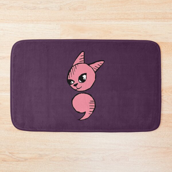 Item preview, Semicolon Cat designed and sold by THROUGH-LIFE.