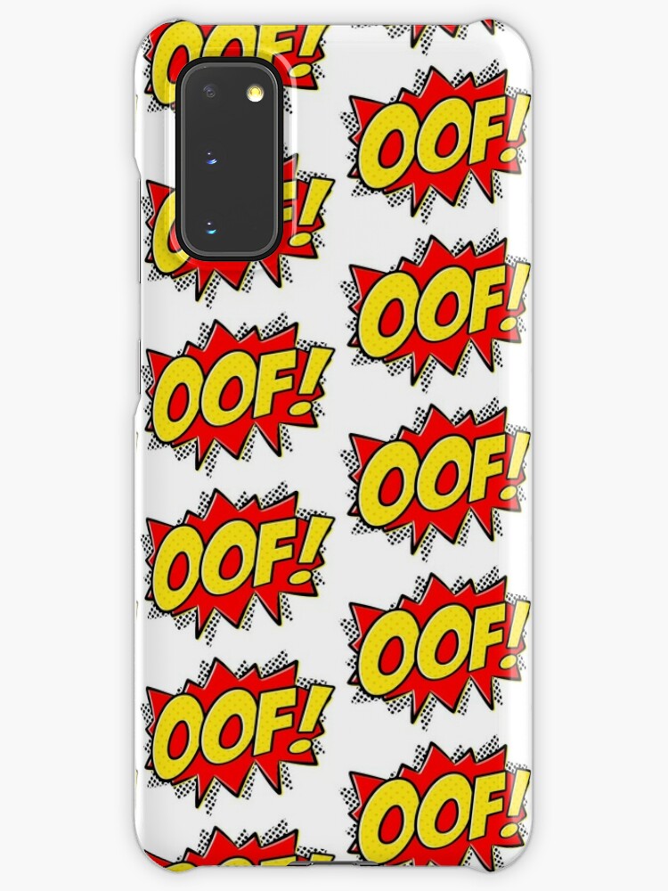 Roblox Oof Sound Download Mp3 Oof Action Comic Case Skin For Samsung Galaxy By Platnix