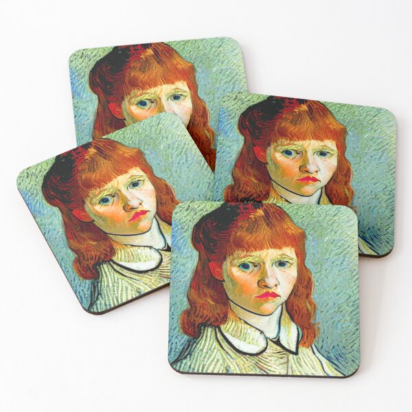 Item preview, Blonde girl portrait painting designed and sold by FineArtLoverr.