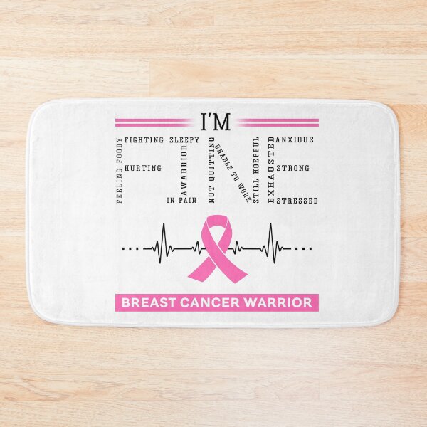 Item preview, I'm Fine Breast Cancer Warrior Support Breast Cancer Awareness Gifts designed and sold by rechardtee.