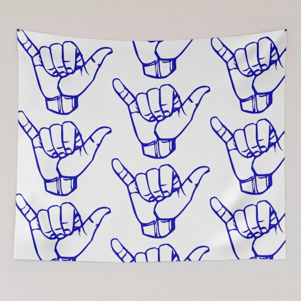 Artikelvorschau, Hang Loose Blau entworfen und verkauft von haleyerin.