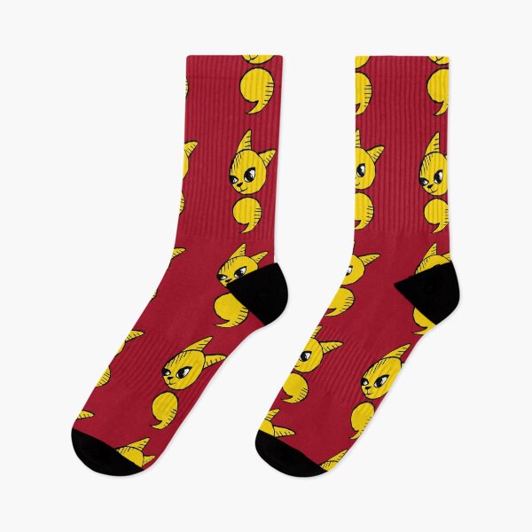 Item preview, Semicolon Cat designed and sold by THROUGH-LIFE.