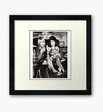 Patsy and Eddie Sweetie Darling Framed Print