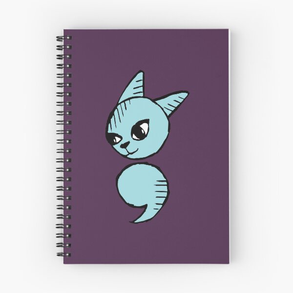 Item preview, Semicolon Cat designed and sold by THROUGH-LIFE.