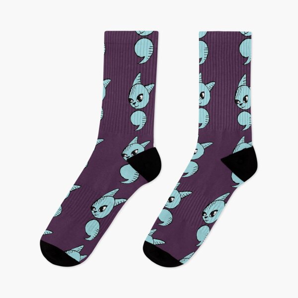Item preview, Semicolon Cat designed and sold by THROUGH-LIFE.