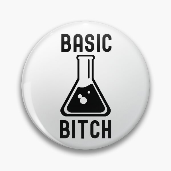 Item preview, Basic Bitch - Funny Science, Funny Chemistry, Pipetting, Molecular Biology, Microbiology, Neuroscience, Chemistry Humor, Science Humor, Funny Laboratory designed and sold by jadedscientist.
