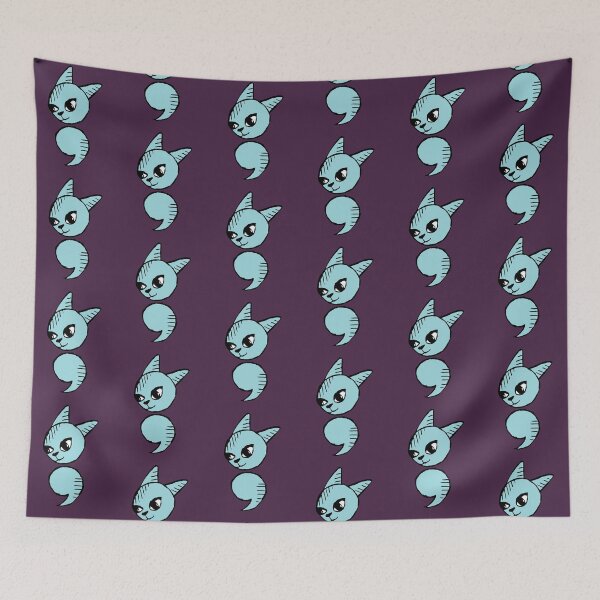 Item preview, Semicolon Cat designed and sold by THROUGH-LIFE.