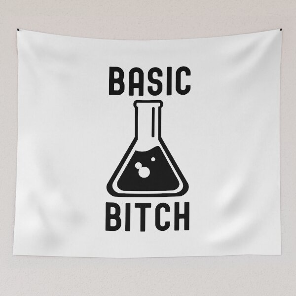 Item preview, Basic Bitch - Funny Science, Funny Chemistry, Pipetting, Molecular Biology, Microbiology, Neuroscience, Chemistry Humor, Science Humor, Funny Laboratory designed and sold by jadedscientist.