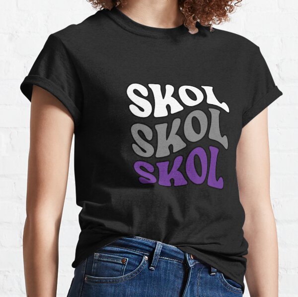 Groovy Skol Vikes Womens Minnesota Vikings Shirt Gifts for Vikings Fans -  Happy Place for Music Lovers