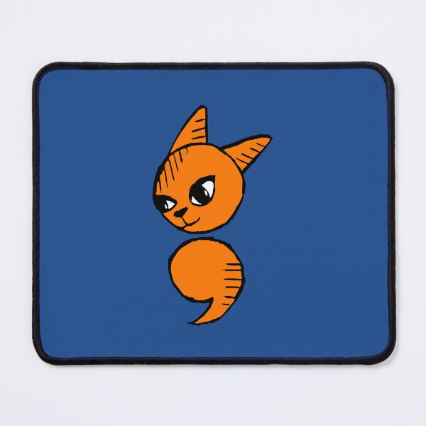 Item preview, Semicolon Cat designed and sold by THROUGH-LIFE.