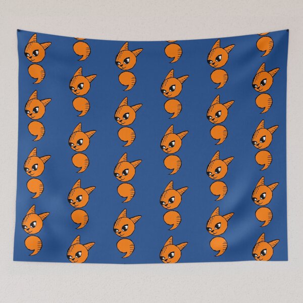 Item preview, Semicolon Cat designed and sold by THROUGH-LIFE.