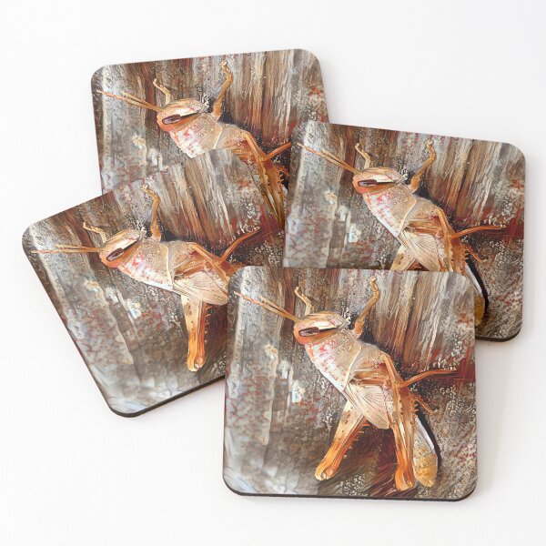 Item preview, Insect Vagrant Grey Bird Grasshopper Schistocerca Nitens (03) designed and sold by SanArtcisco.