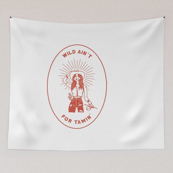 Item preview, WILD AIN'T FOR TAMIN' designed and sold by DiamondDistrict.